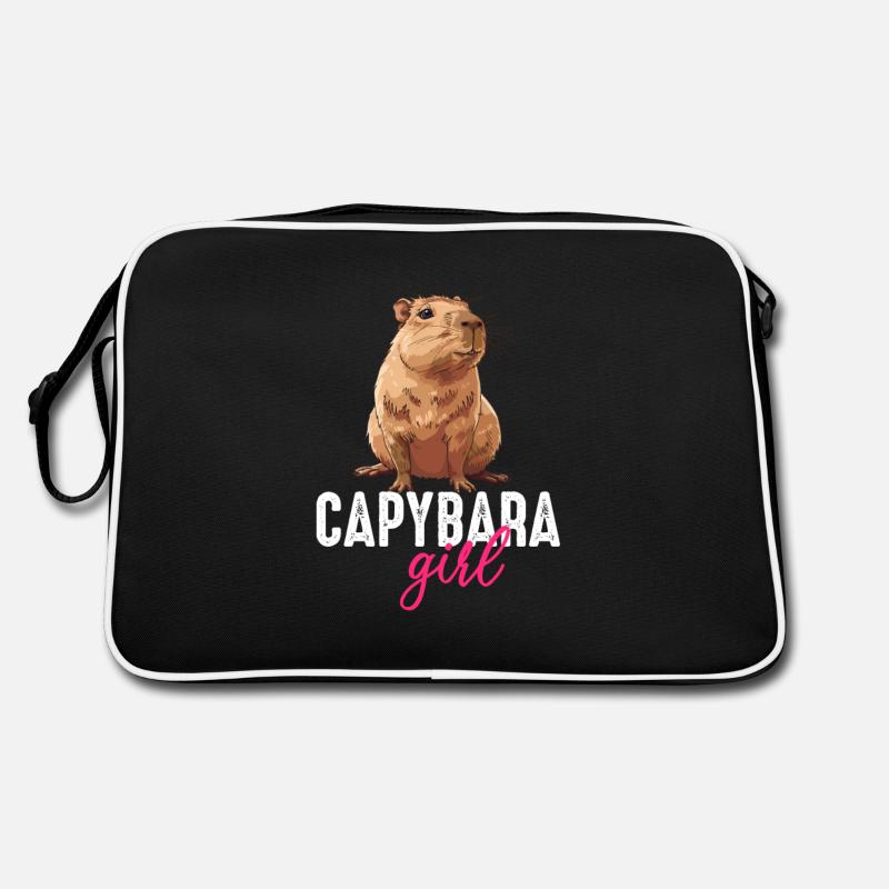 Capybara fille Sac Retro