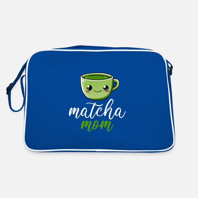 Matcha mom, matcha Retro Tasche
