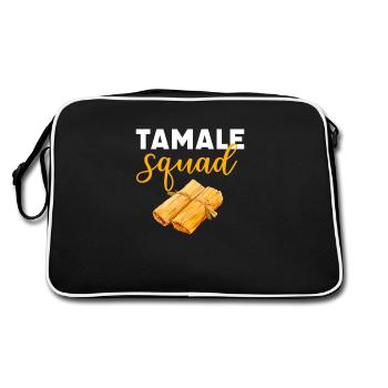 Cuisine mexicaine de Tamale - Sac Retro - noir/blanc - Dos