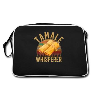 Cuisine mexicaine de Tamale - Sac Retro - noir/blanc - Dos