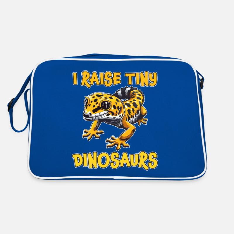 Leopard Gecko Saying Funny Leopard Gecko Gift Retro Bag