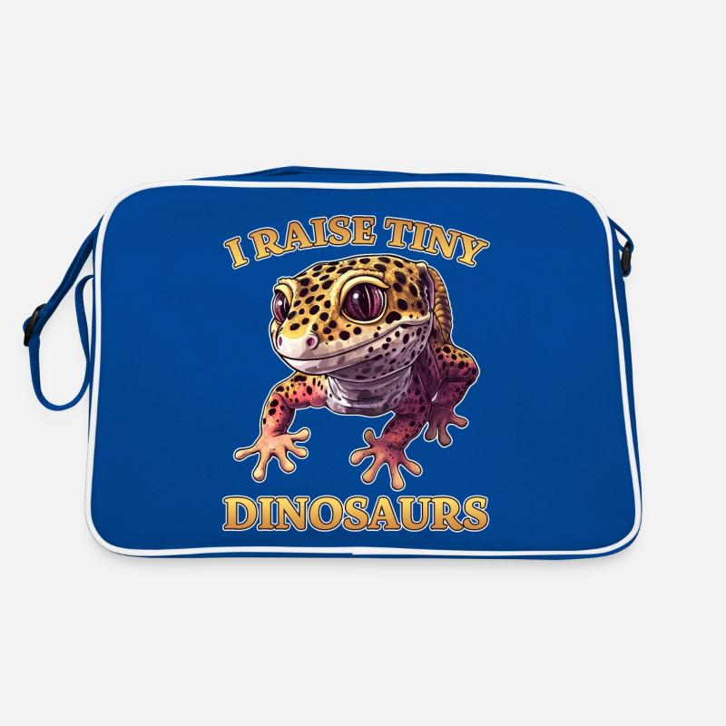 Leopard Gecko Saying Funny Leopard Gecko Gift Retro Bag
