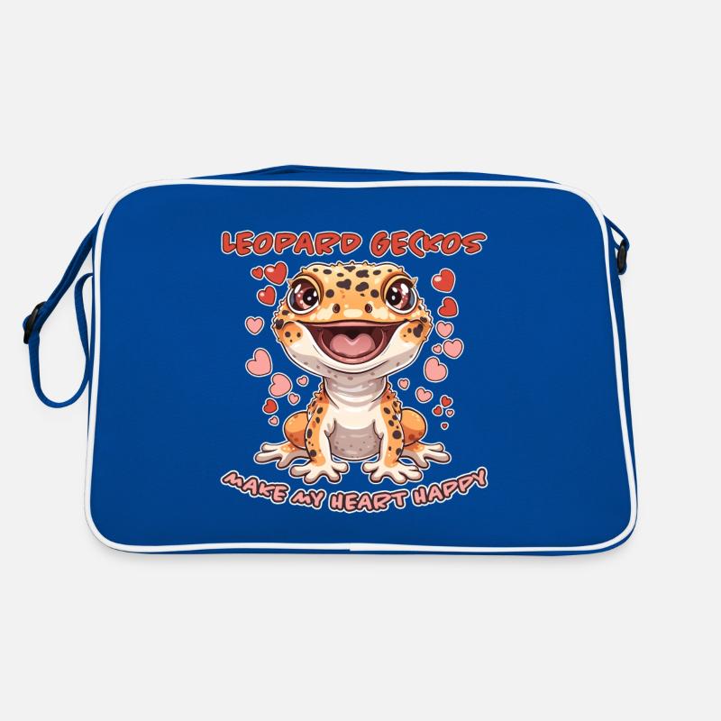 Leopard Gecko Saying Funny Leopard Gecko Gift Retro Bag