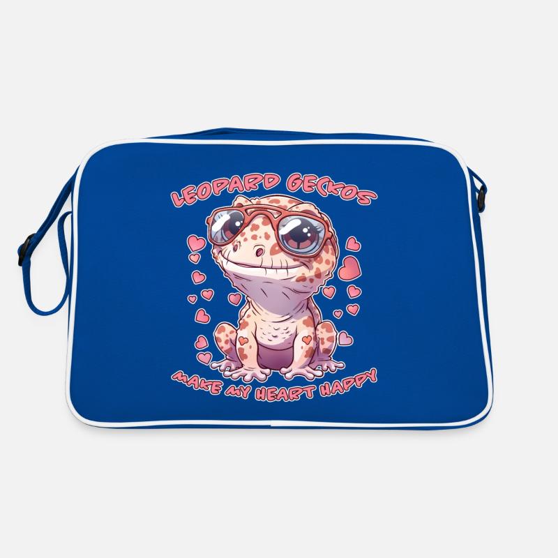 Leopard Gecko Saying Funny Leopard Gecko Gift Retro Bag