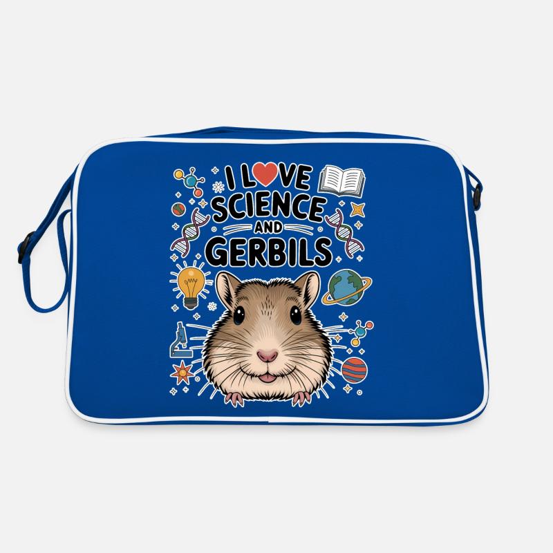 Gerbil Science Student Fun Gerbil Gift Retro Bag
