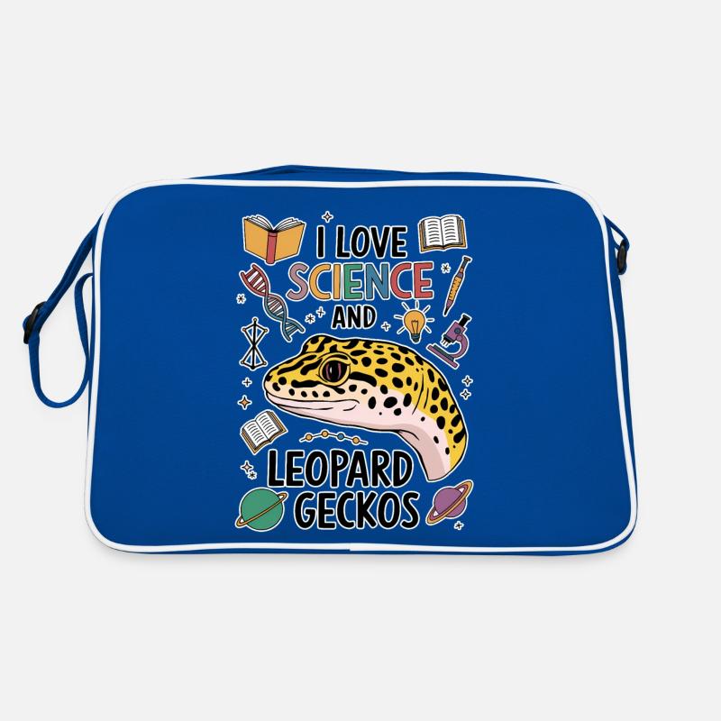Leopardgecko Spruch Student Leopardgecko Geschenk Retro Tasche