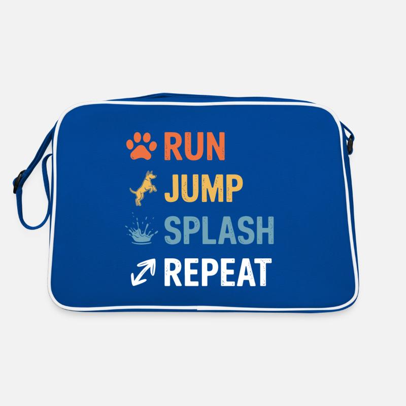 Dock Diving Dire Dog Diving Dock Diving Cadeau Sac Retro