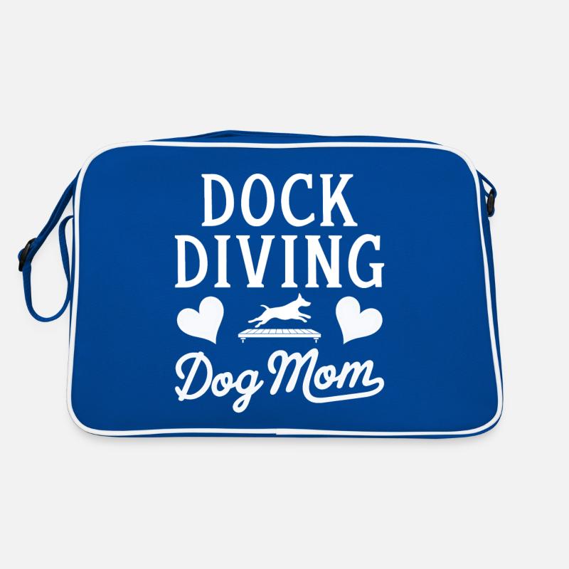 Dock Diving Dire Dog Diving Dock Diving Cadeau Sac Retro