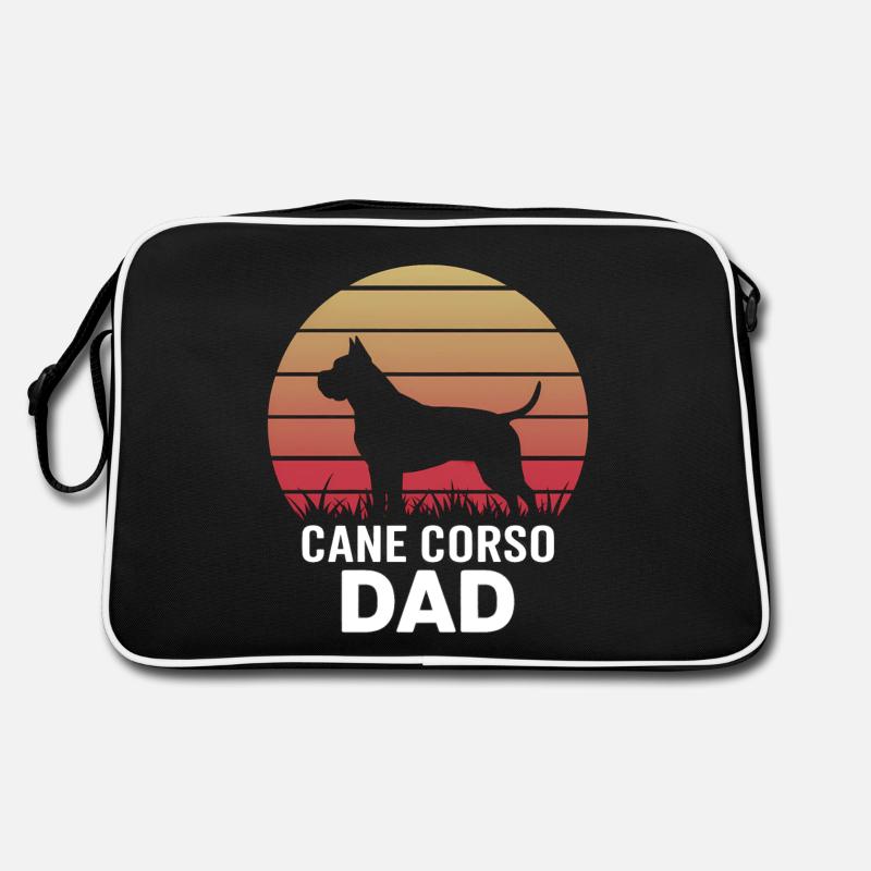 Cane Corso Italiano Papa Papa Cane Corso Cadeau Sac Retro