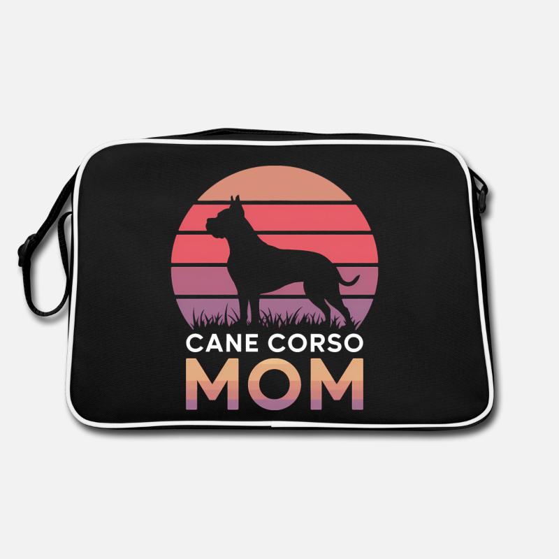 Cane Corso Italiano Maman Maman Cane Corso Cadeau Sac Retro