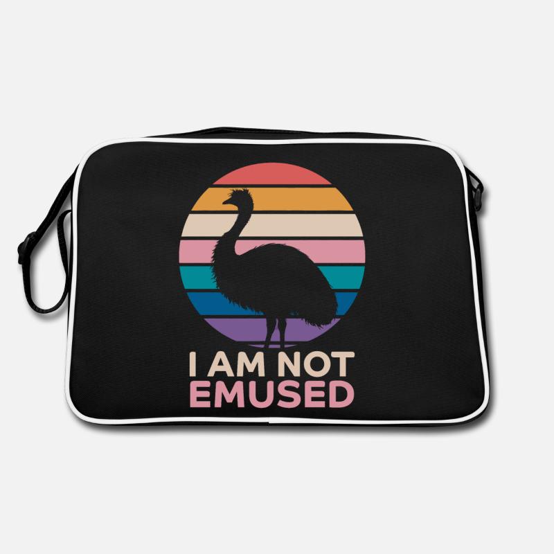 Emu Dire Australie Emus Drôle Cadeau D’émeu Sac Retro