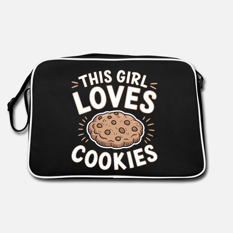Cookies Disant Biscuits au Chocolat Cadeau de Cookie Drôle Sac Retro