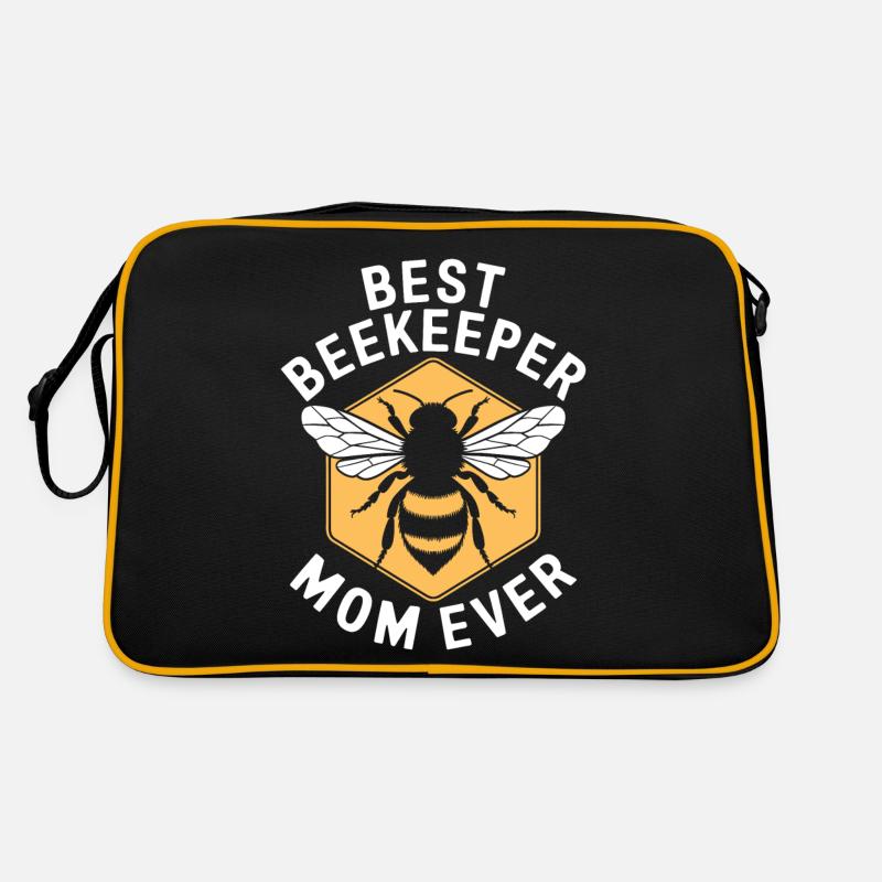 Beekeeper Saying Beekeeping Bee Funny Beekeeper Gift Retro Bag