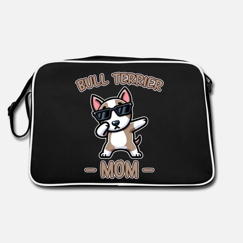 Bullterrier Spruch Lustiges Bullterrier Geschenk Retro Tasche