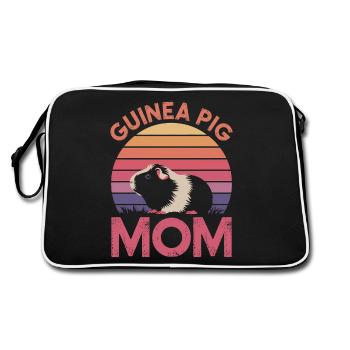 Dicton de cochon d’Inde, Cadeau de cochon d’Inde - Sac Retro - noir/blanc - Dos