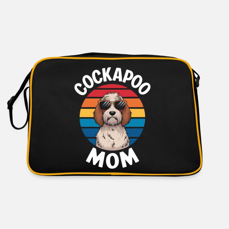 Cockapoo disant maman drôle Cockapoo cadeau Sac Retro