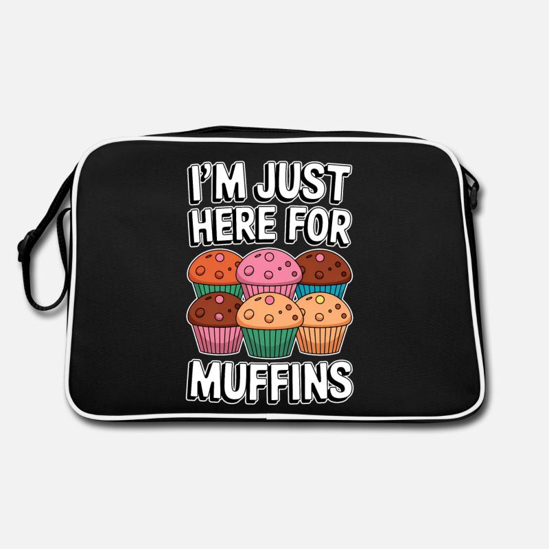 Muffin Spruch Muffins Lustiges Muffins Geschenk Retro Tasche