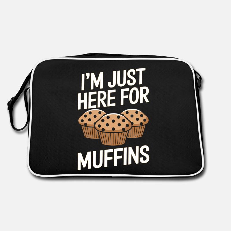 Muffin Spruch Muffins Lustiges Muffins Geschenk Retro Tasche