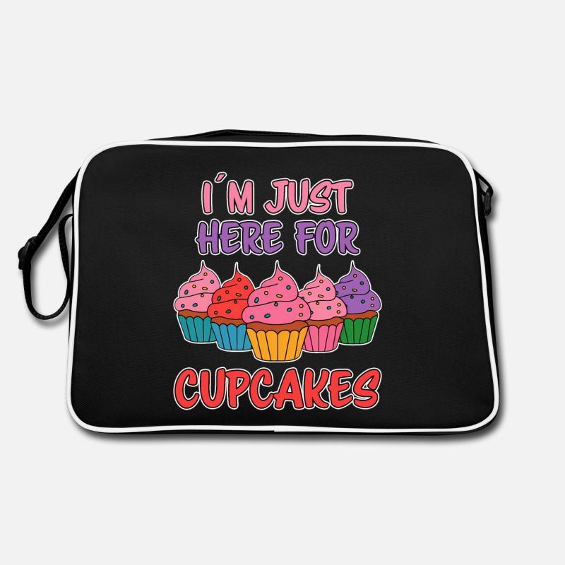 Cupcake Dire Cupcakes Drôle Cupcake Cadeau Sac Retro