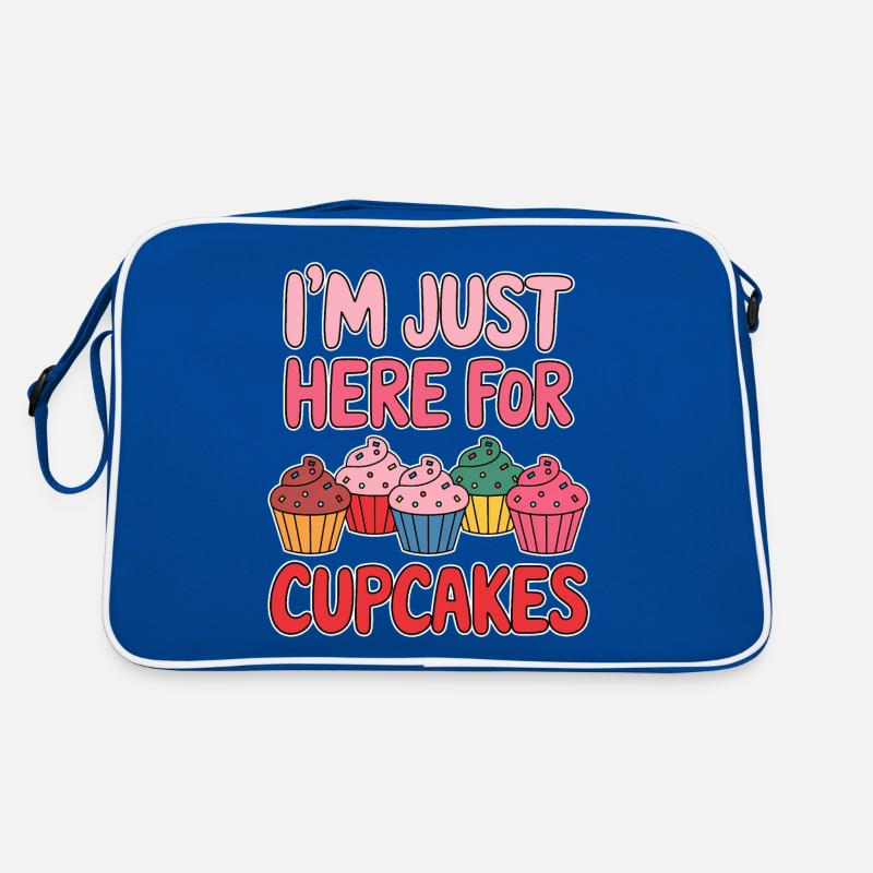 Cupcake Dire Cupcakes Drôle Cupcake Cadeau Sac Retro
