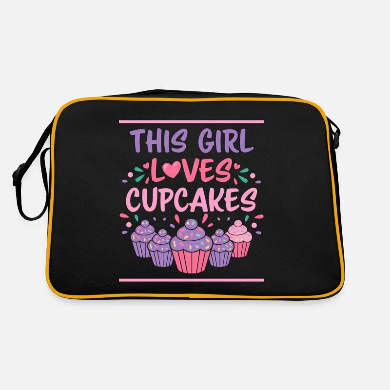 Cupcake Dire Cupcakes Drôle Cupcake Cadeau Sac Retro