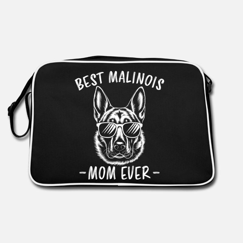 Belgischer Schäferhund Spruch Malinois Geschenk Retro Tasche