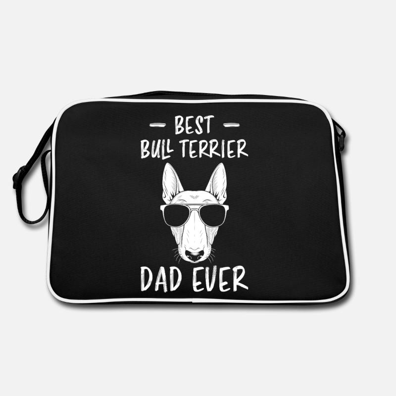 Bullterrier Spruch Lustiges Bullterrier Geschenk Retro Tasche