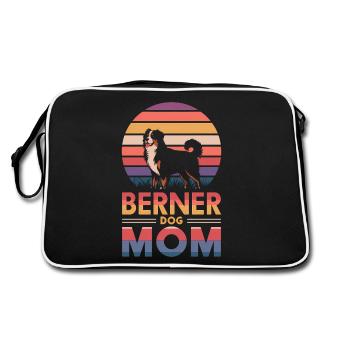 Bouvier bernois Dicton bouvier bernois - Sac Retro - noir/blanc - Dos