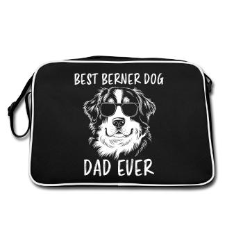 Bouvier bernois Dicton bouvier bernois - Sac Retro - noir/blanc - Dos