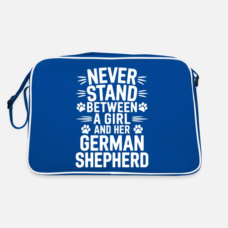 Deutscher Schäferhund Spruch Schäferhund Geschenk Retro Tasche
