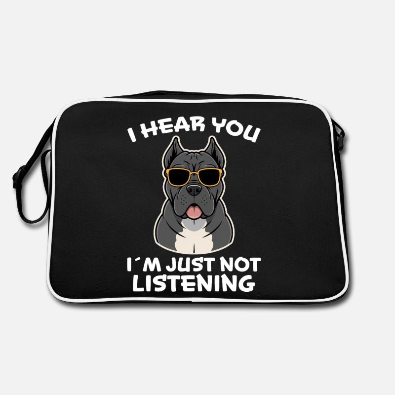 Cane Corso Italiano Cadeau drôle de Cane Corso Sac Retro