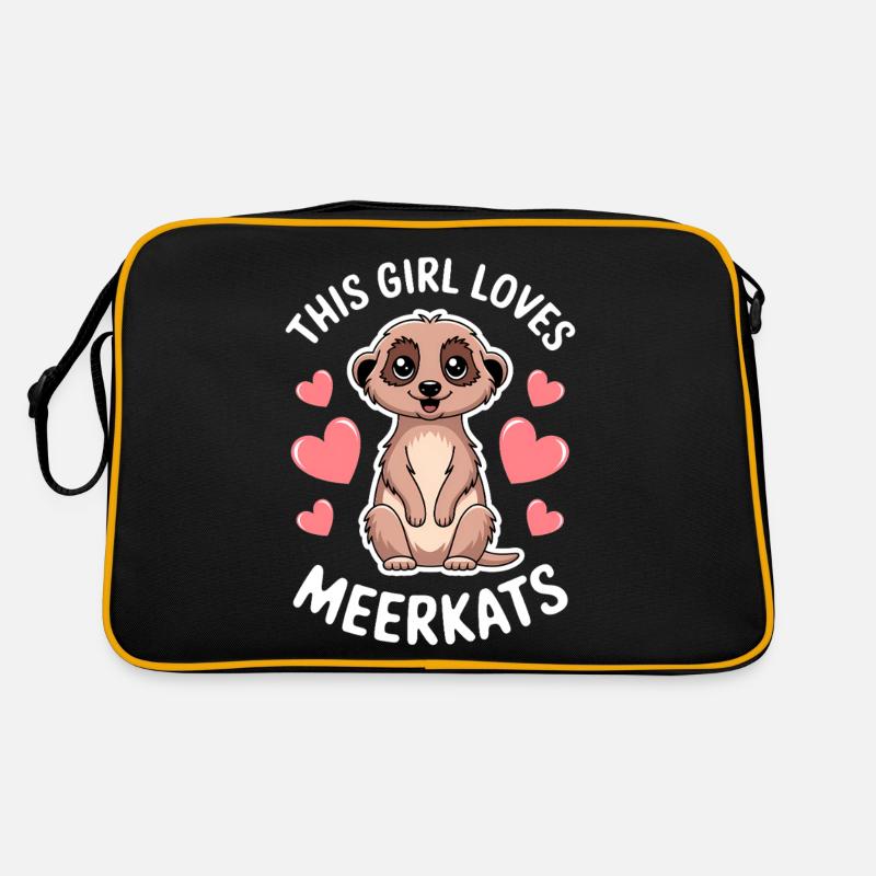 Erdmännchen Spruch Lustiges Erdmännchen Geschenk Retro Tasche