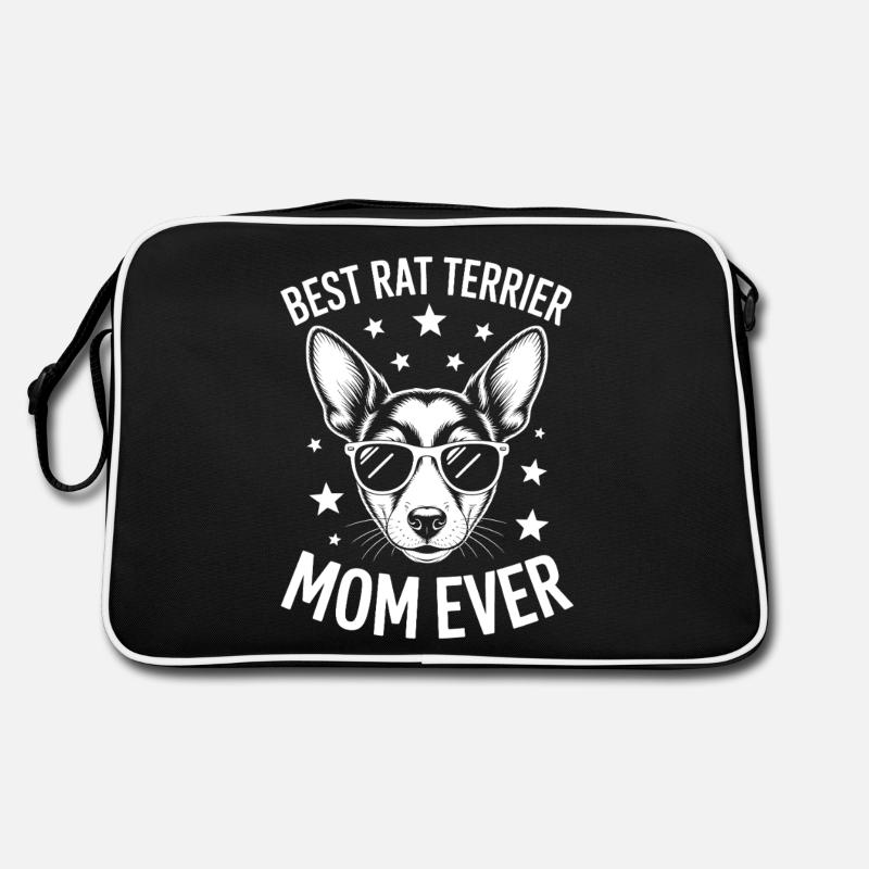 Rat Terrier Spruch Lustiges Rat Terrier Geschenk Retro Tasche