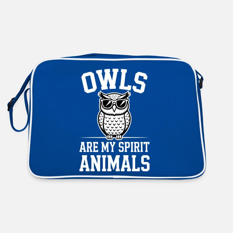 Eule Spruch Eulen Lustiges Eulen Geschenk Retro Tasche