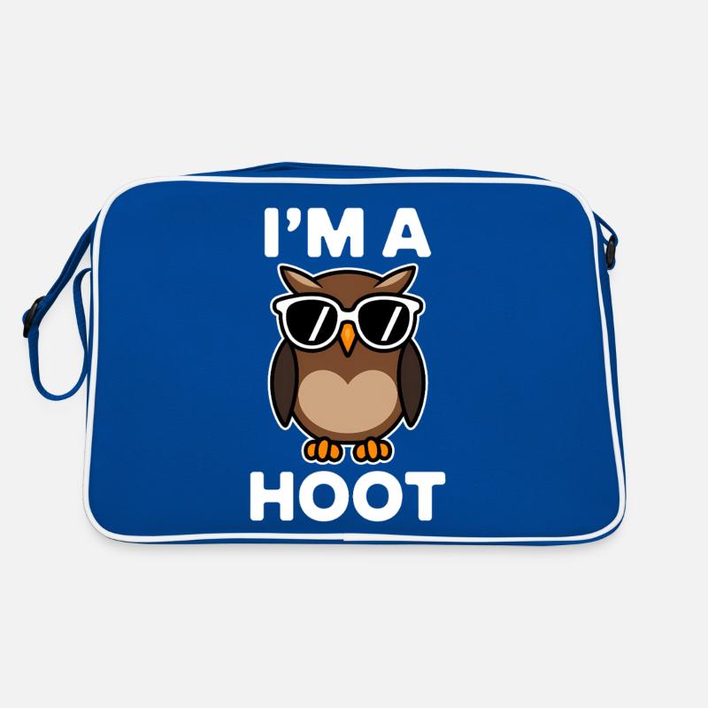 Eule Spruch Eulen Lustiges Eulen Geschenk Retro Tasche