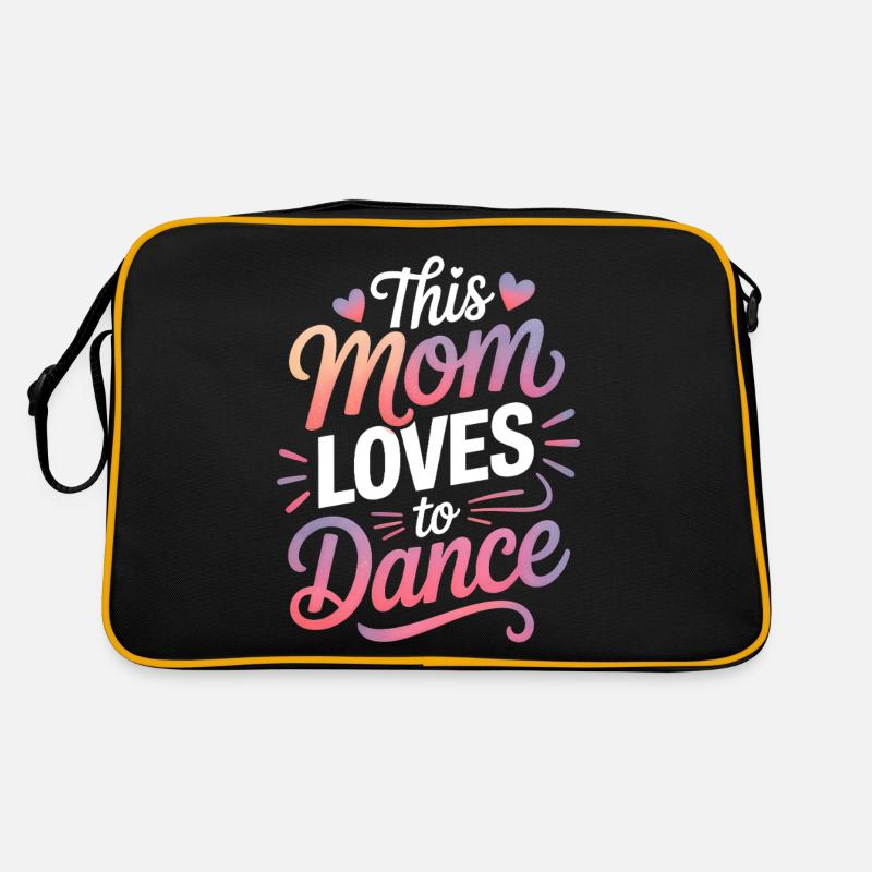 Danse Dire Maman Danse Drôle Dancing Cadeau Sac Retro