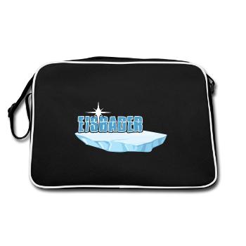 Bains de glace, bain d’hiver, durcissement, thérapie par le froid, bain de glace - Sac Retro - noir/blanc - Dos