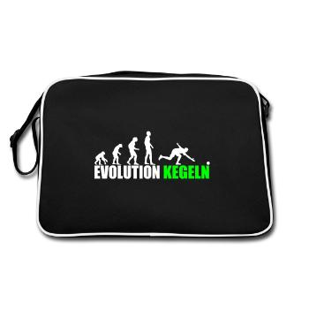 Evolution skittles - Retro Bag - black/white - Back