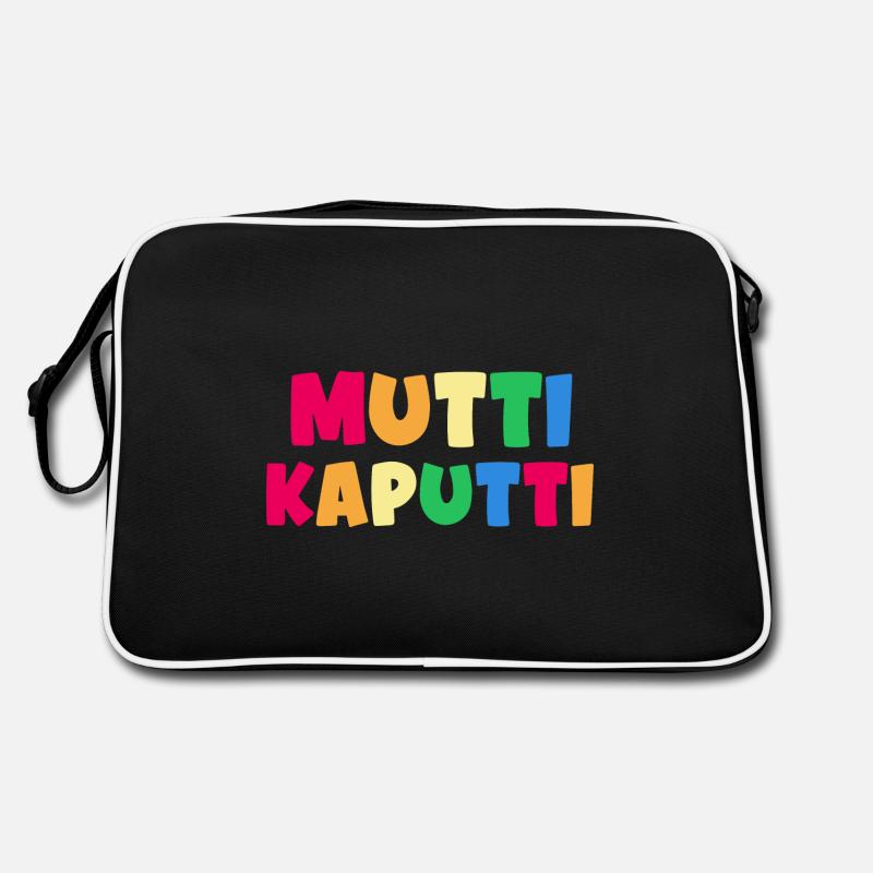Mama "mutti kaputti" superMom Retro Tasche