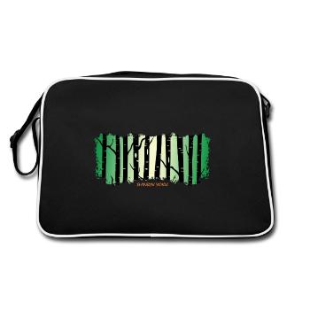 Bain de forêt Shinrin Yoku Forest Walker Bain de forêt - Sac Retro - noir/blanc - Dos