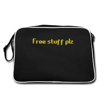osrs trucs gratuits s’il vous plaît - Sac Retro - noir/blanc - Dos