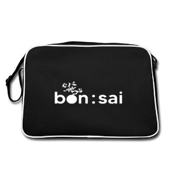 Bonsaï Shohin Bonsaishow Arbre Yamadori - Sac Retro - noir/blanc - Dos