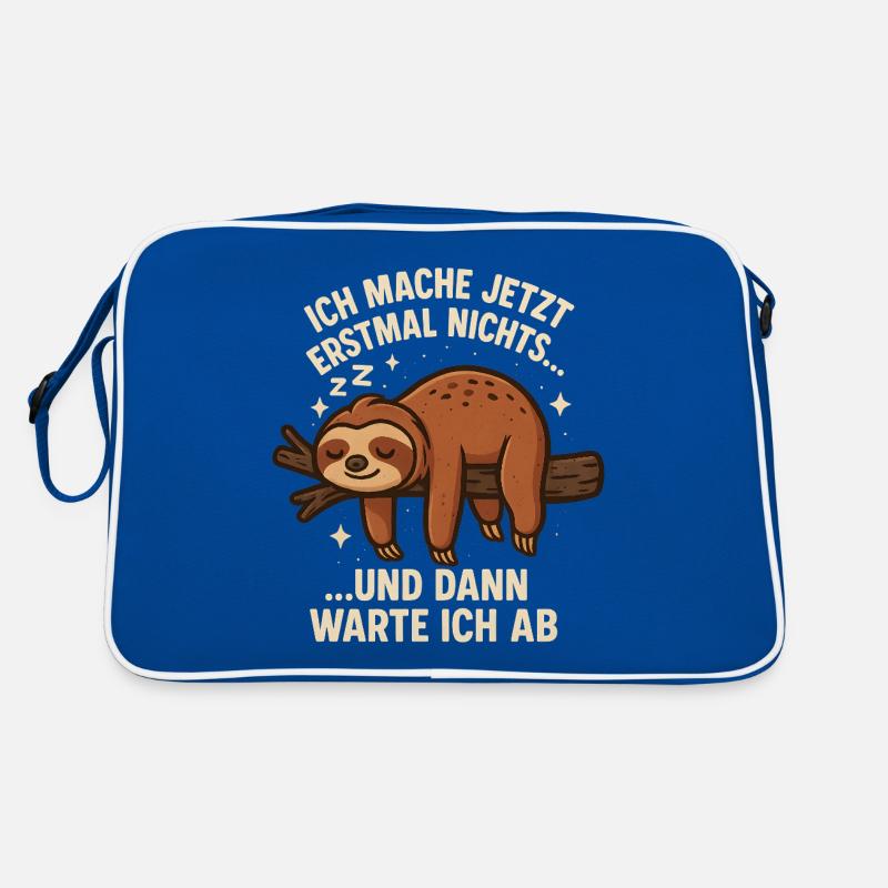 Sloth Saying Funny Office Retro Bag