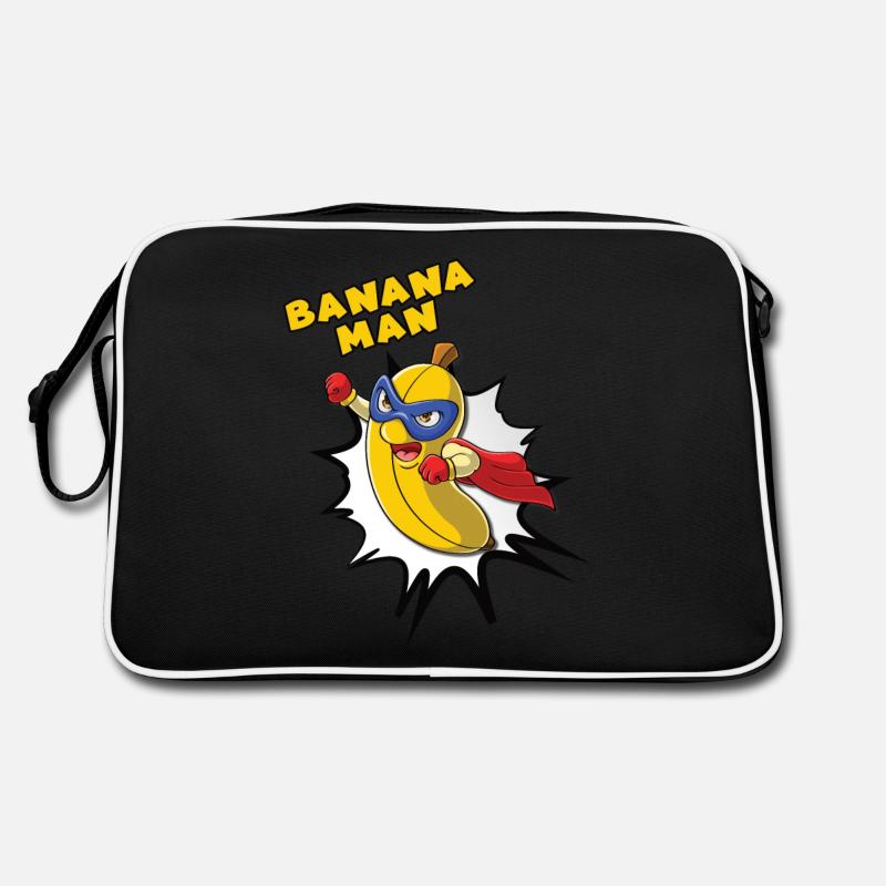 Banana Man - Superheld Retro Tasche