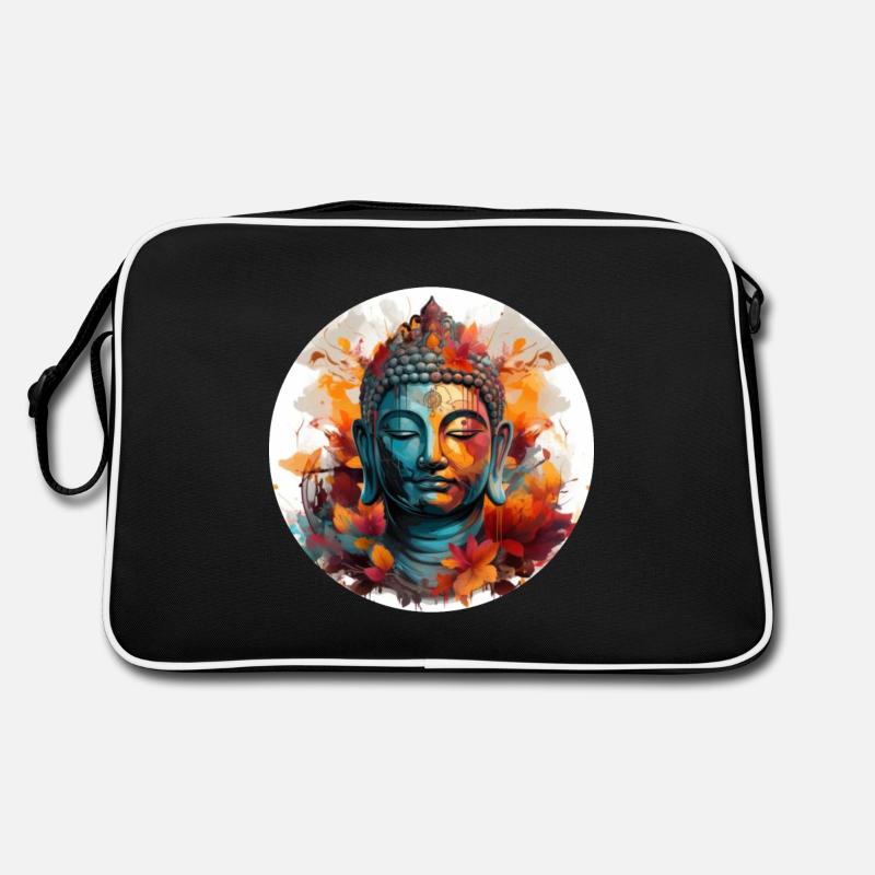 T-shirt Sérénité Bouddha Marque Vibration Positive Sac Retro