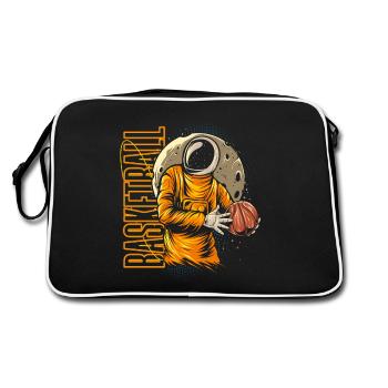 Astronaute de basket-ball - Sac Retro - noir/blanc - Dos