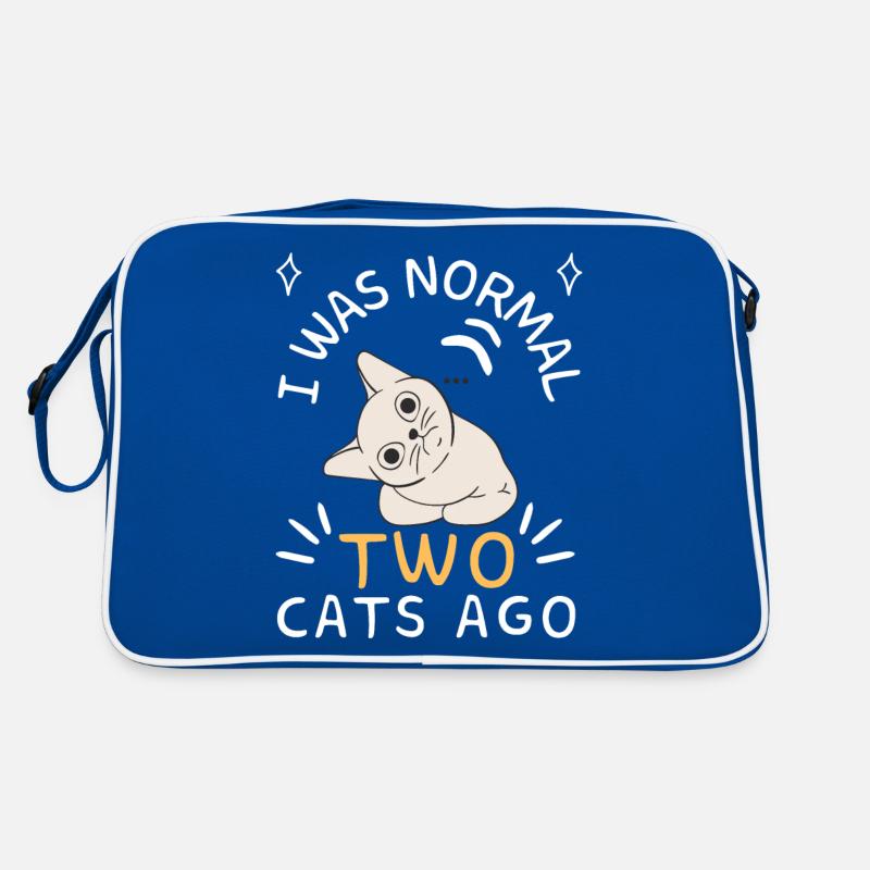 J’étais normal il y a deux chats Sac Retro