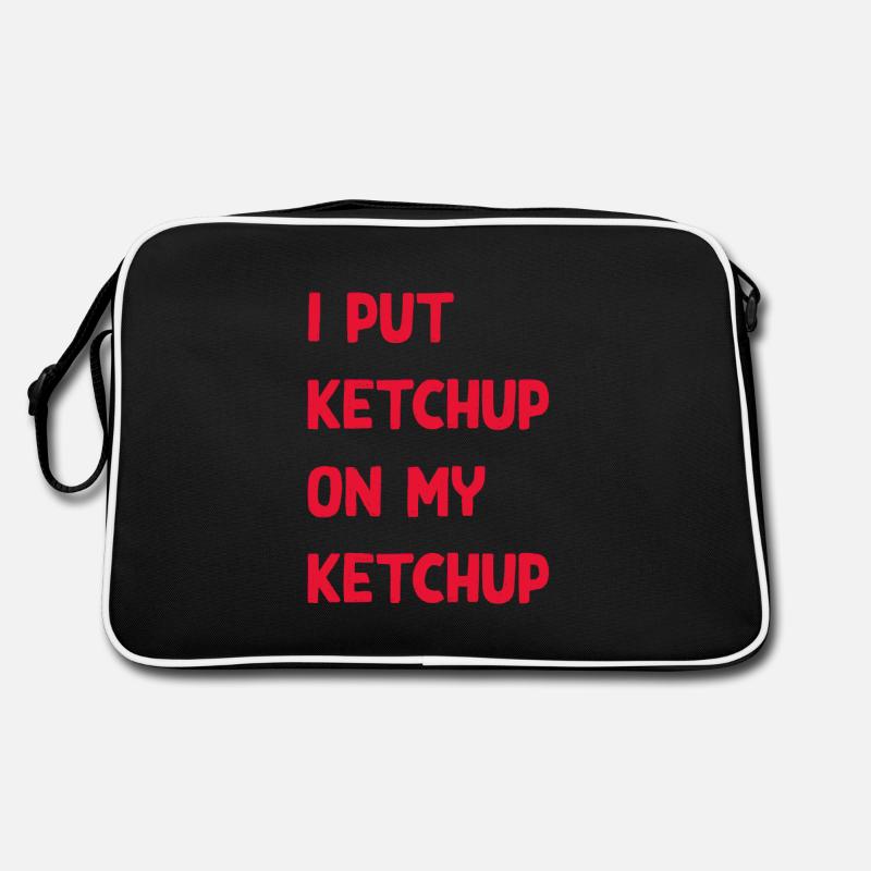 Ketchup saying Retro Bag