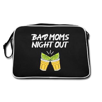 Soirée Bad Moms - Sac Retro - noir/blanc - Dos