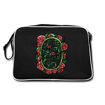 Do no Harm take no SH - Retro Bag - black/white - Back